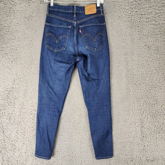 Levi's Denim - Levis Jeans Womens 27 Premium Big E Stretch High Rise Mile High Super Skinny